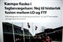 Se de historiske billeder: Storfusion i fagbevægelsen
