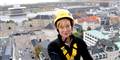 Se malernes vilde arbejdsplads 60 meter oppe
