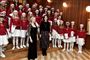 Mary overraskede: Til koncert med far