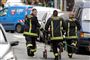 Voldsomme billeder: To brandfolk døde i kraftig eksplosion i Paris
