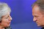 Brexitaftale er ikke til forhandling, siger EU-præsident Donald Tusk efter samtale med May (Arkivfoto).