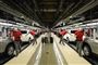 Japanske Nissans bilfabrik i Sunderland i det nordlige England. Brexit kan koste tusindvis af billarbejdere jobbet. Sunderland var et af de steder, hvor et stort flertal ved folkeafstemningen i 2016 stemte for, at Storbritannien forlader EU. (arkiv)
