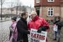 Billedserie: 100 oprørte slagteriarbejdere raser over pension