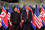Kim Jong-un og Donald Trump skal ifølge den amerikanske præsident mødes i Hanoi ved udgangen af februar. Billedet her er taget i forbindelse med deres første møde i Singapore sidste sommer. (Arkivfoto).