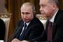 Ruslands præsident, Vladimir Putin, og den tyrkiske leder, Recep Tayyip Erdogan, deltog i topmøde med Irans leder, Hassan Rouhani, torsdag i den russiske by Sotji.