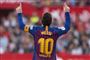 Lionel Messi var en énmandshær i lørdagens kamp mod Sevilla.