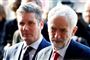Labours breixttalsmand, Keir Starmer, har tirsdag givet nye detaljer om Labours ønske om en ny folkeafstemning. Her sidder Starmer (til venstre) ved siden af Labour-leder Jeremy Corbyn.
