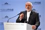 Irans udenrigsminister, Javad Zarif, på talerstolen ved sikkerhedskonference i München forrige weekend. 

