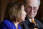 Demokraterne i Kongressen anført af Nancy Pelosi og senator Chuck Schumer har kaldt Trumps nødretstilstand for både magtmisbrug og forfatningsstridig.