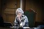Folketingets formand Pia Kjærsgaard under møde i folketingssalen med statsministerens spørgetime på Christiansborg, tirsdag den 26. februar 2019.. (Foto: Liselotte Sabroe/Ritzau Scanpix)