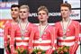 Casper Folsach, Julius Johansen, Niklas Larsen og Frederik Rodenberg erobrede sølv ved sidste års VM.