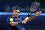 Roger Federer skulle bruge tre sæt på at slå Fernando Verdasco.