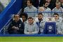 Efter en bizar situation i søndagens Liga Cup-finale mod Manchester City, hvor Kepa Arrizabalaga (nummer to fra højre) nægtede at lade sig udskifte før straffesparkskonkurrencen, havde Chelsea-manager Maurizio Sarri (forrest til venstre) besluttet at bænke ham under onsdagens opgør mod Tottenham.