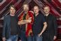Dr. Rolf og Kanylerne består af fire herrer i alderen 60 til 70 år, og dermed er gruppen alderspræsidenter i årets "X Factor". Fra venstre ses Henrik Baunkilde, Ole Rolf Lassen, Klavess Larsen og Jens Holgersen.