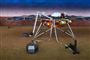 Ved at grave fem meter ned under den røde planets overflade håber man på at "Insight" kan give ny viden om Mars' indre.