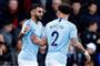 Riyad Mahrez blev helten for Manchester City, da han scorede i 1-0-sejren over Bournemouth.