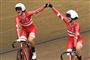 Amalie Dideriksen og Julie Leth vandt guld i parløb ved EM 2018.
