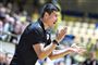 Nykøbing Falster-træner Jakob Larsen måtte se sit mandskab tabte stort på hjemmebane til Viborg HK i klubbernes første kvartfinaleopgør i EHF Cuppen søndag.