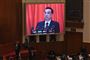 Premierminister Li Keqiang præsenterede tirsdag styrets økonomiske målsætning for 2019 i forbindelse med åbningen af Folkekongressen i Folkets Store Hal i Beijing.
