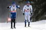 Andreas Veerpalu (tv.) blev arresteret mistænkt for brug af bloddoping under ski-VM i Seefeld. Nu har en landsmand indrømmet at have bloddopet sig. (Arkivfoto)