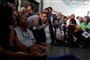 Venezuelas oppositionsleder, Juan Guaidó, talte tirsdag på et fagforeningsmøde i Caracas, hvor han mødtes med offentligt ansatte.