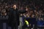 Diego Simeone og Atlético Madrid møder Juventus i den anden af to ottendedelsfinaler i Champions League 12. marts. (Arkivfoto)