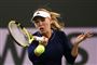 Mødet i Indian Wells var det tredje mellem Caroline Wozniacki og Ekaterina Alexandrova. Wozniacki havde vundet begge de foregående opgør før søndagens dyst.