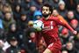 Liverpool-angriberen Mohamed Salah var søndag med til at vinde hjemme over Burnley i den engelske Premier League.