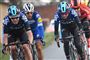 Dylan Groenewegen var hurtigt på 2. etape af Paris-Nice, som blev præget af hård sidevind.