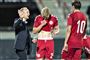 Niels Frederiksen (til venstre) er lige nu træner for U21-landsholdet, men han stopper til sommer, og så skal DBU have fundet en ny mand til at tage over.