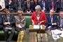 Theresa May måtte tirsdag aften sande, at hendes andet forsøg på at få en brexitaftale med EU igennem det britiske underhus endte i endnu et nederlag. Fremtidsudsigterne for den britiske udtrædelse er derfor fortsat meget usikre.