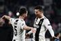 Cristiano Ronaldo scorede hattrick, da Juventus slog Atlético Madrid.