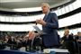 EU's chefforhandler, Michel Barnier, taler onsdag formiddag i EU-Parlamentet i Strasbourg.