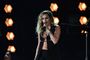Miley Cyrus kommer til Tinderbox-festivalen i Odense i juni 2019. Her ses hun til en del af sin optræden til Grammy-prisuddelingen i 2019 (Arkivfoto).