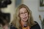 Den 63-årige Birgitte Bonnesen blev torsdag fyret som administrerende direktør for Swedbank, der er hvirvlet ind i sag om formodet hvidvask. (Arkivfoto)