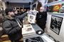 Kim Larsens nye album sælges fra midnat i pladebutikken RecordPusher i Odense, fredag den 29. marts 2019. Ejer af forretningen Bo Ellegaard Pedersen stod bag disken.