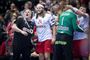 Nikolaj Jacobsen, Mikkel Hansen og den øvrige del af herrelandsholdet vandt VM på hjemmebane i januar.