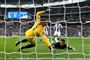 Gabriel Jesus scorede kampens eneste mål, da Manchester City vandt semifinalen i FA Cuppen med 1-0 over Brighton.