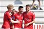 Vejle var foran med 3-0 ved pausen mod Sønderjyske.