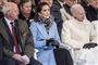 Kronprinsesse Mary deltog som ny protektor for Københavns Zoo også i seancen onsdag. Til venstre er det videnskabelig direktør i Københavns Zoo Bengt Holst.