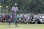 Smilet er atter stort hos golfstjernen Tiger Woods.
