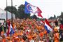 Da Holland for to år siden var vært for EM, fik turneringen i den grad fat i den hollandske befolkning. Værterne spillede sig frem til finalen, hvor holdet slog Danmark foran godt 28.000 tilskuere i Enschede. (Arkivfoto. )