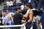 Rafael Nadal og David Ferrer stod igen over for hinanden torsdag i Barcelona Open. Her er de i forbindelse med en kamp i US Open i 2018. (Arkivfoto)