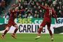 Mohamed Salah bragte Liverpool foran 2-1 i opgøret i Premier League lørdag aften ude mod Newcastle.