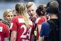 Onsdag spillede Team Esbjerg sig i DM-finalen og søndag skal holdet spille den første af to finaler i kvindernes EHF Cup. (Arkivfoto)