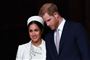 Det britiske kongehus annoncerede i oktober, at Meghan Markle var gravid. (Arkivfoto)