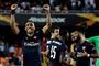 Pierre-Emerick Aubameyang blev hattrick-helt, da Arsenal blev klar til finalen i Europa League med samlet sejr over Valencia i semifinalen.