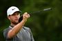 Trods en udmærket første runde i et slag under par er Lucas Bjerregaard (foto) placeret langt nede i feltet i denne uges PGA-turnering i Dallas. Foto er fra en træningsrunde onsdag.