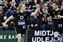 BSV-spillerne Johan Hansen og Michael Knudsen jublede efter en scoring mod Skanderborg.