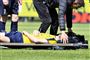 Hobros Rasmus Minor Petersen pådrog sig en hovedskade, da Hobro tabte 0-1 til Vejle i det første slag om at undgå direkte nedrykning fra Superligaen.